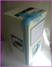 Sparkle wedding post box